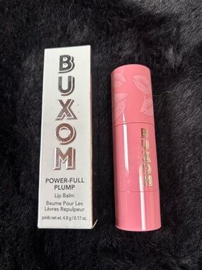Buxom Power-Full Plump Lip Balm — Pink Tube